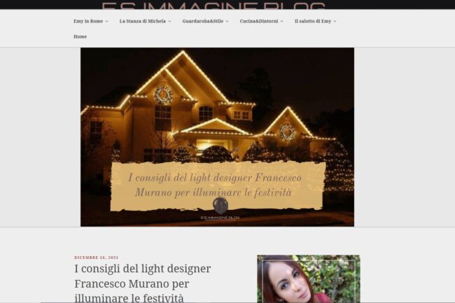 E.S. IMMAGINE – I consigli del light designer Francesco Murano per illuminare le festività