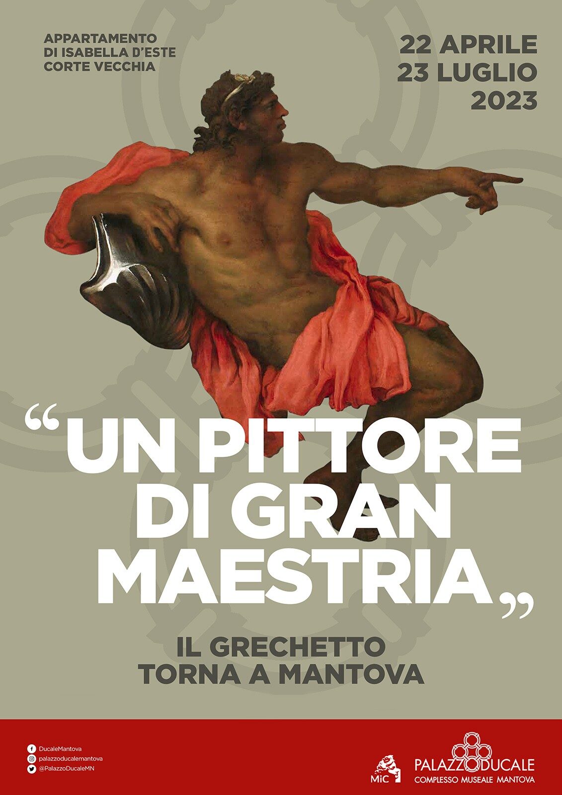 “Un pittore di gran maestria” Il Grechetto torna a Mantova “Un pittore di gran maestria” Il Grechetto torna a Mantova