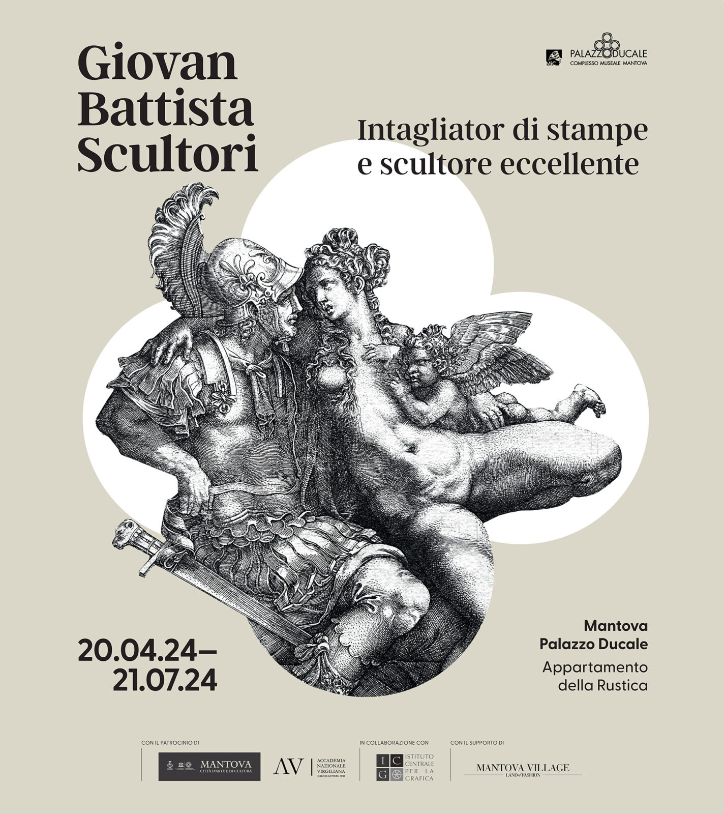 Giovan Battista Scultori. Intagliator di stampe e scultore eccelente
